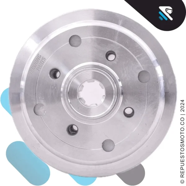 CORONA CENTRO CLUTCH TVS APACHE 180 - Imagen 2