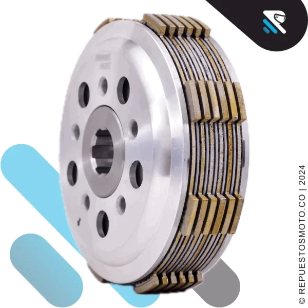 CENTRO CLUTCH COMPLETOS AKT TTR 200 - Imagen 2