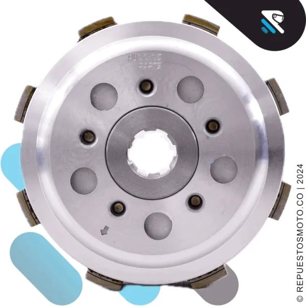 CENTRO CLUTCH COMPLETOS AKT TTR 200 - Imagen 4