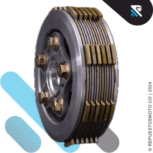 CENTRO CLUTCH COMPLETOS AKT TTR 200 - Imagen 8