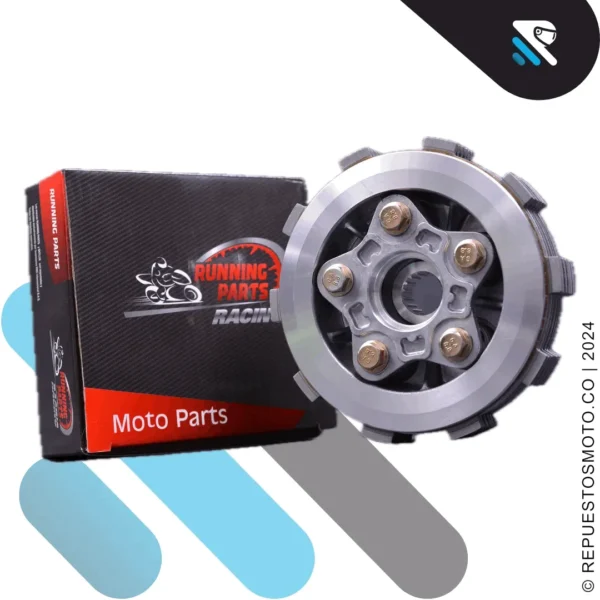 CENTRO CLUTCH COMPLETOS RACING PULSAR 180 UG 6PC - Imagen 4