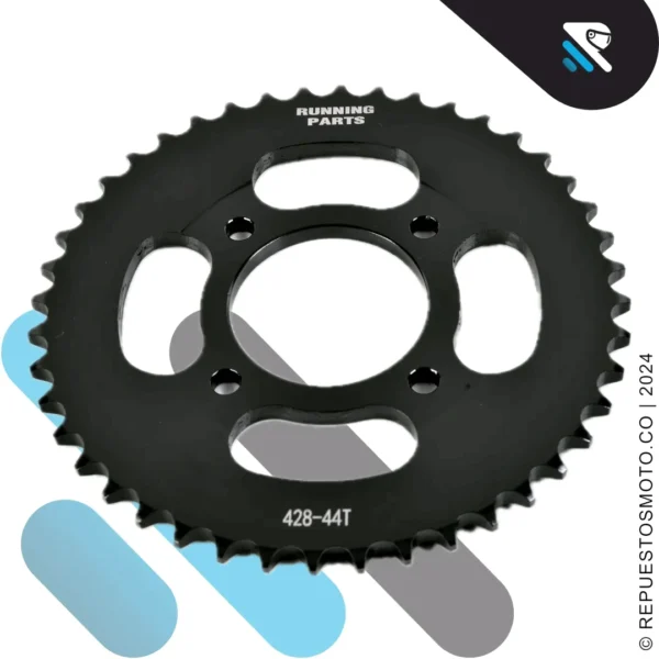 KIT SPROCKET RACING RTR APACHE 160 44/13 428 - Imagen 3