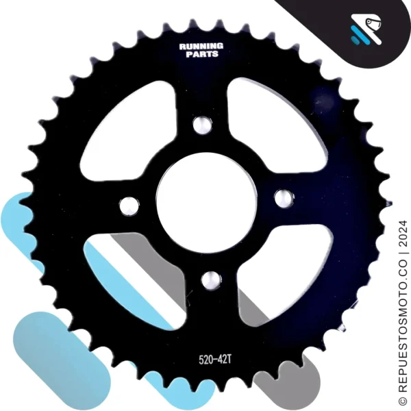 KIT SPROCKET RACING KTM DUKE 200 4 HUECOS 42/14 520 - Imagen 2