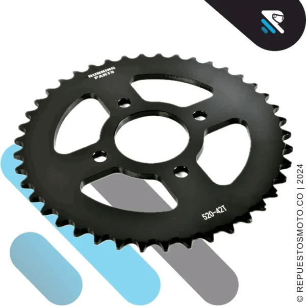 KIT SPROCKET RACING KTM DUKE 200 4 HUECOS 42/14 520 - Imagen 4