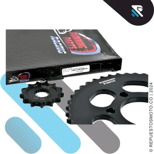 KIT SPROCKET RACING BENELLI 180 46/13 428 - Image 4