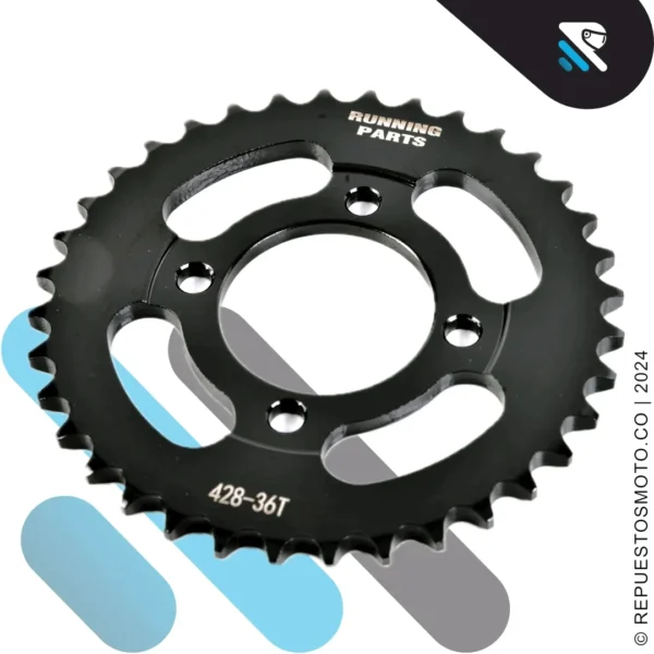 KIT SPROCKET RACING ACTIVE 110 125 36/14 428 - Image 3