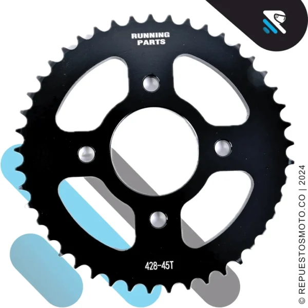 KIT SPROCKET RACING BAJAJ DISCOVER 125 ST 45/14 428