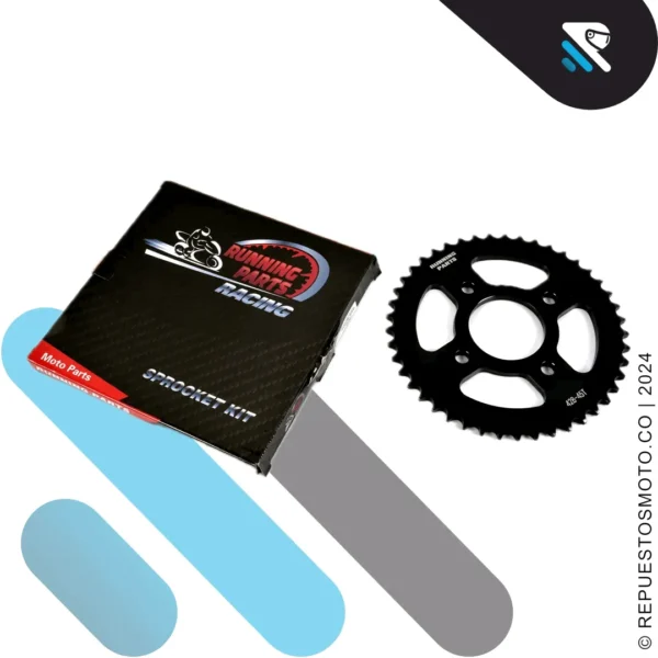 KIT SPROCKET RACING BAJAJ DISCOVER 125 ST 45/14 428 - Image 5