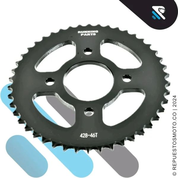 KIT SPROCKET RACING BAJAJ PULSAR 160 NS FI (>2018) 46/15 428 - Image 3