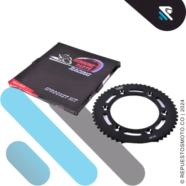 KIT SPROCKET RACING HONDA NXR125 BROS 54/17 428