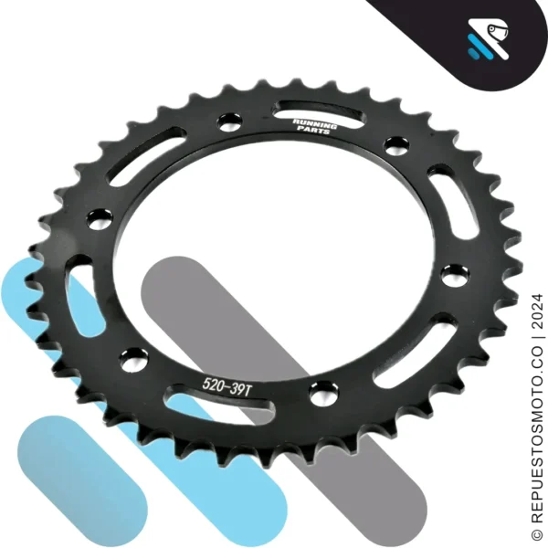 KIT SPROCKET RACING HONDA XRE 300 39/13 520 - Imagen 2