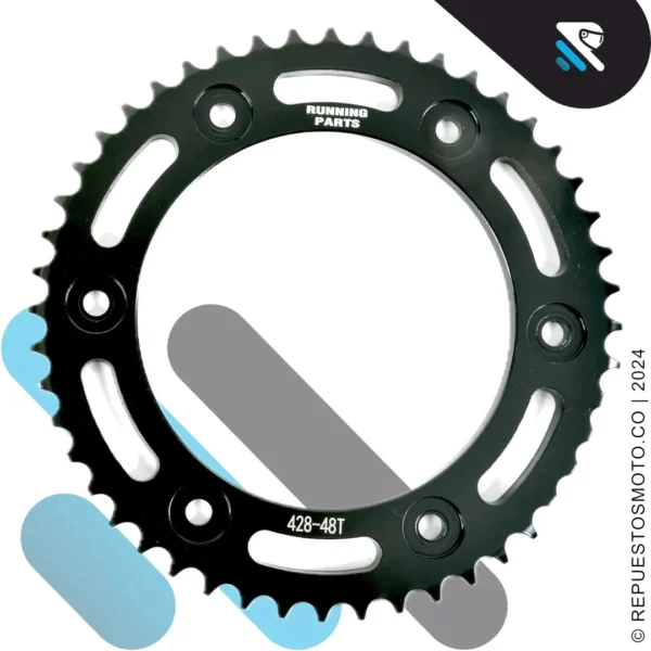 KIT SPROCKET RACING HONDA XR150L/XR125 (SPEED) 48/17 428 - Imagen 5