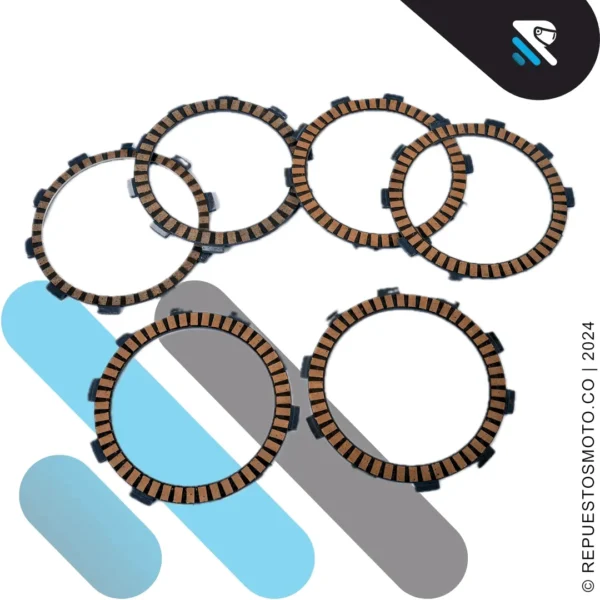 DISCOS CLUTCH PULSAR 180 UG - Imagen 6